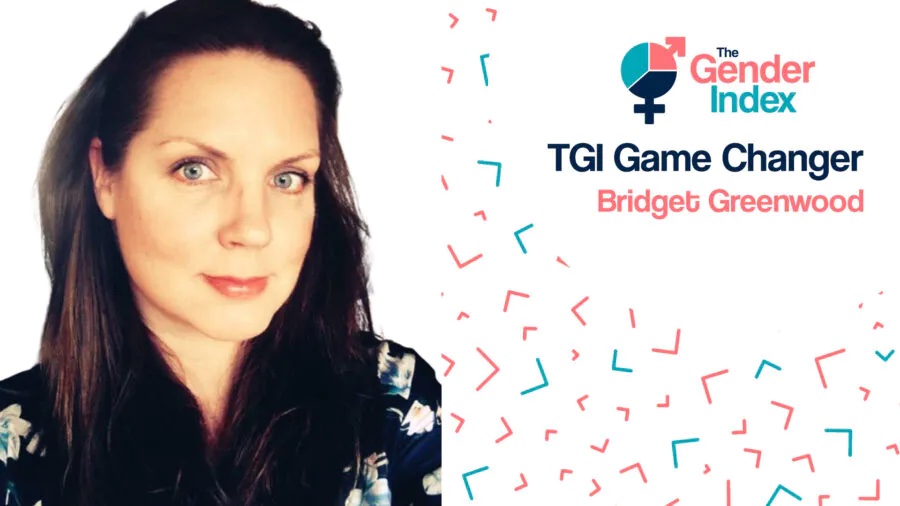 Portrait of Bridget Greenwood TGI Game Changer - The Gender Index